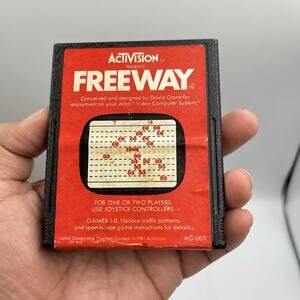 Atari 2600 Freeway Game Cartridge Tested Vintage 1981
